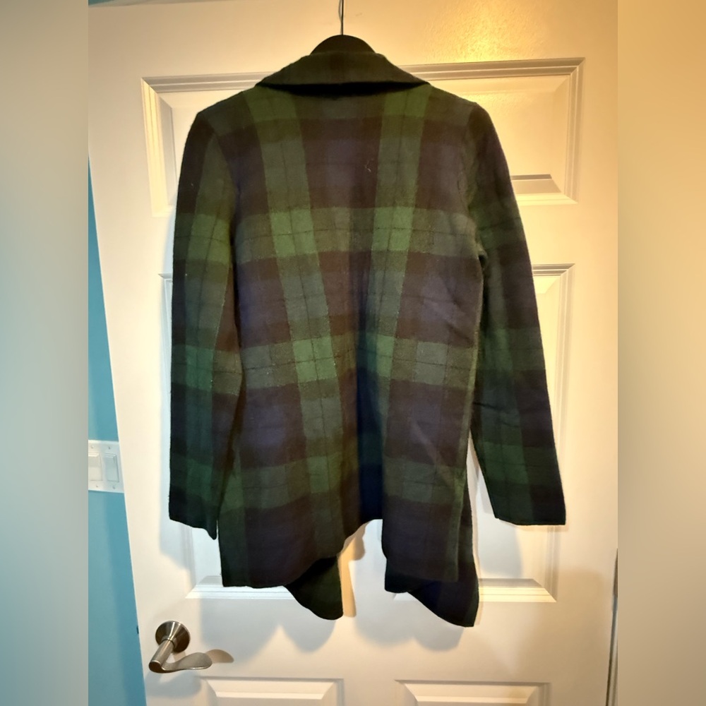 Ralph Lauren Black and Green Cardigan NWT Size 10 - Picture 2 of 5